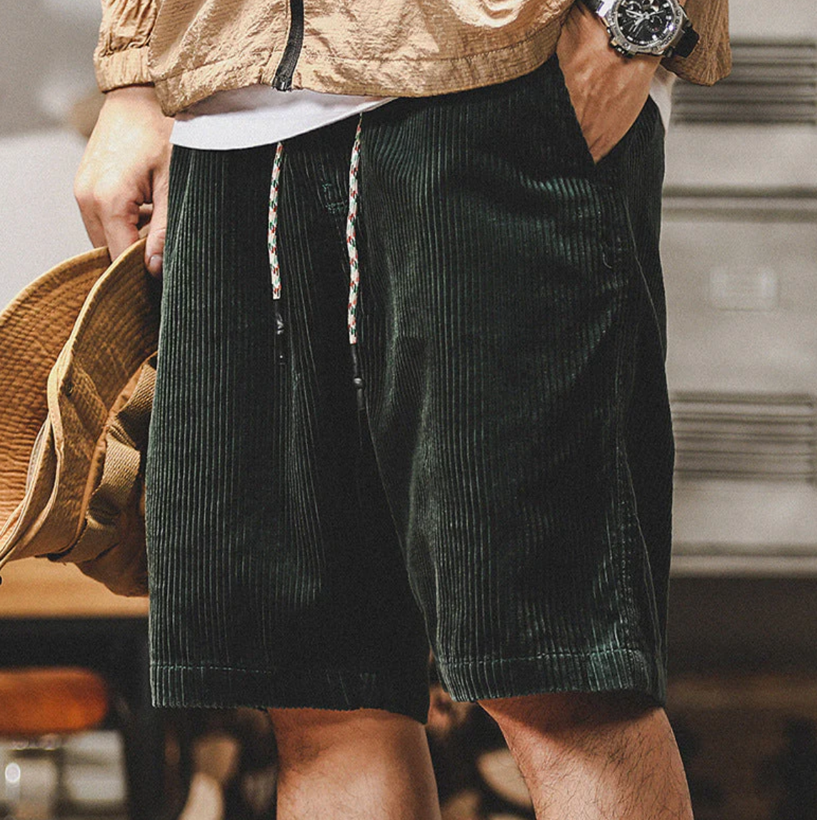 Corduroy Korte Broek
