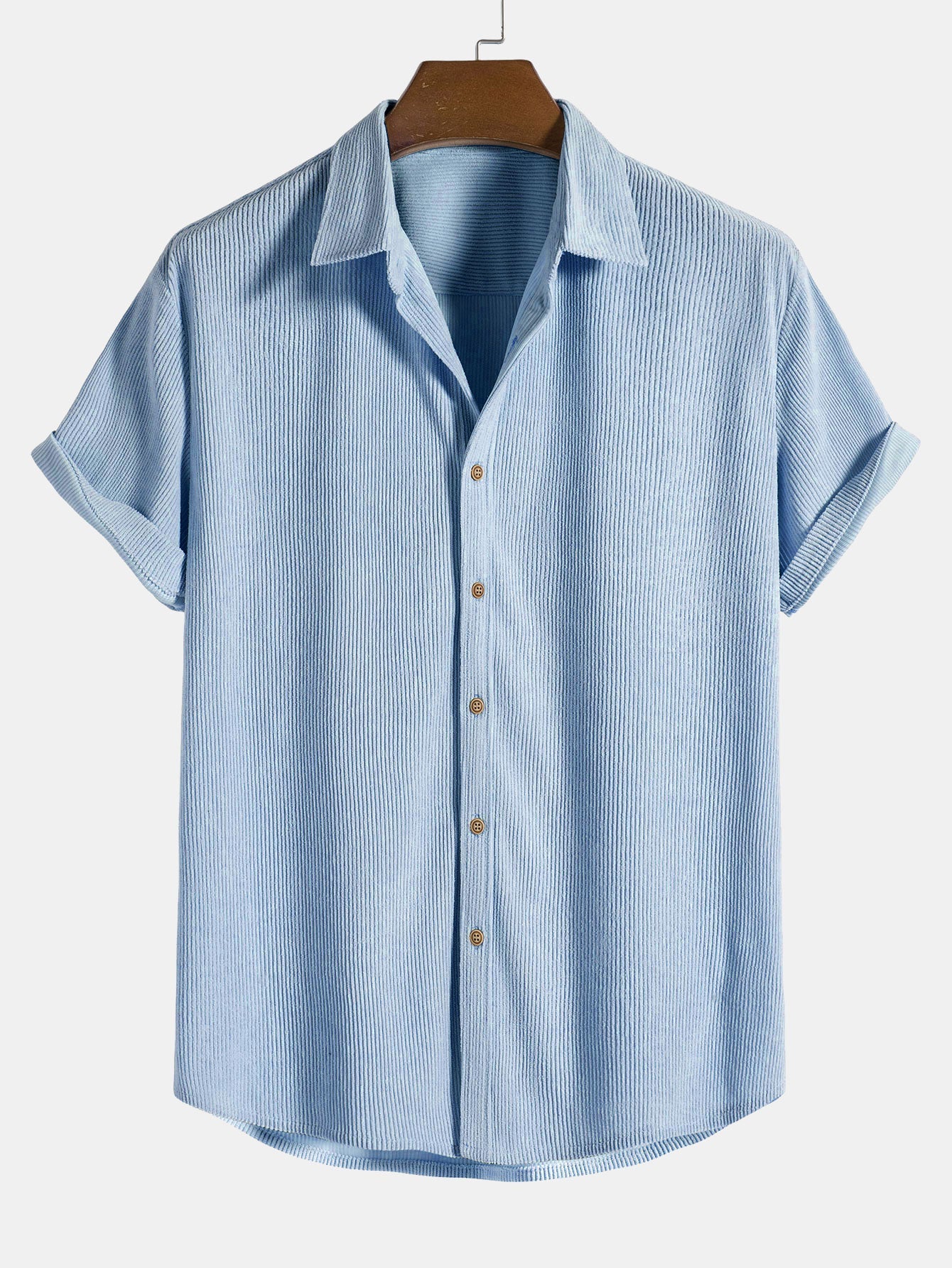 Summer Set Corduroy Overhemd & Shorts