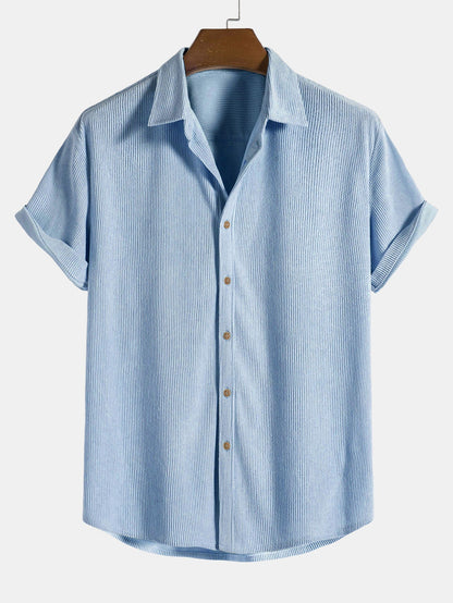 Summer Set Corduroy Overhemd & Shorts