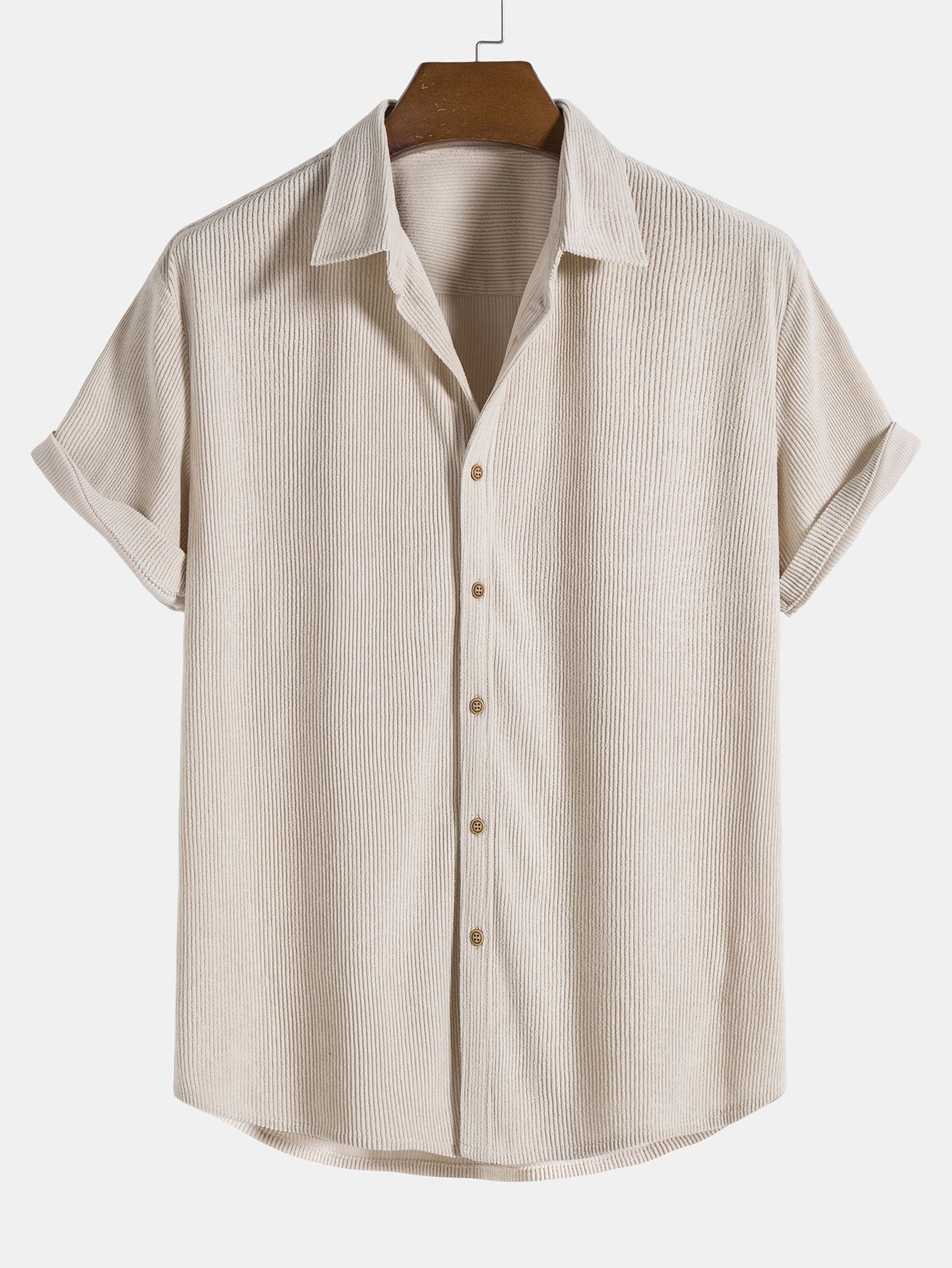 Summer Set Corduroy Overhemd & Shorts