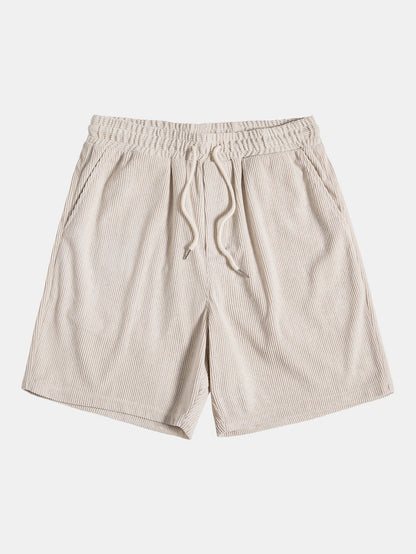 Summer Set Corduroy Overhemd & Shorts