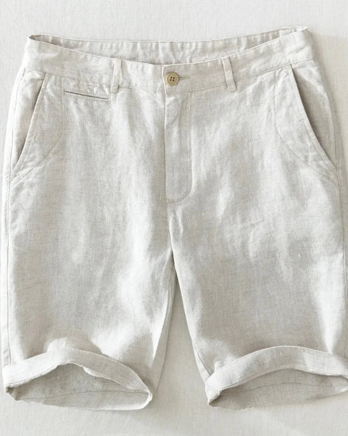 Soleil Korte Linnen Broek